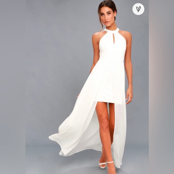 Lulus white maxi dress - Picture 2 of 5